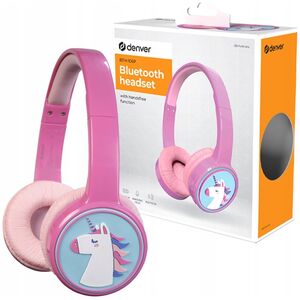 Słuchawki Denver Denver BTH-106P Kinder BT Over-Ear Headset pink