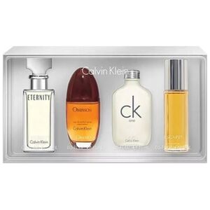 Calvin Klein Calvin Klein Women Mini zestaw Obsession woda perfumowana spray 15ml + CK One woda toaletowa spray 15ml + Escape woda perfumowana spray 15ml + Eternit