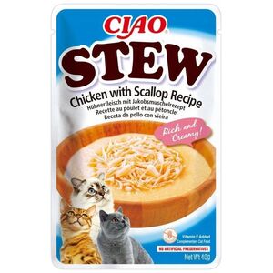 Inaba Foods INABA CIAO Potrawka z kurczaka z przegrzebkami 40g