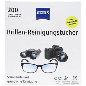 Zeiss Chusteczki do czyszczenia okularów i wyświetlaczy 200 szt.