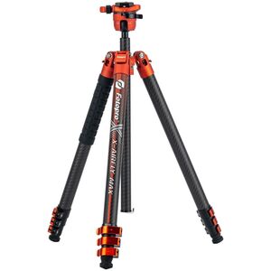 Statyw Fotopro Fotopro X-Airfly Max Statyw fotograficzny pomarańczowy 166 cm