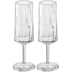 Koziol ποτήρια σαμπάνιας CLUB No. 14, superglas, 2 x 100 ml, KOZIOL 13429950 4002942544013