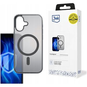 3MK 3MK Frosty MagCase iPhone 16 Plus czarny/black
