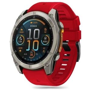 Tech-Protect TECH-PROTECT SILICONE LINE GARMIN FENIX 5X / 5X PLUS / 6X / 6X PRO / 7X / 8 (51 MM) RED