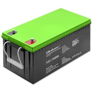Qoltec Akumulator żelowy | 12V | 200Ah | GEL