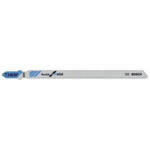 Bosch Brzeszczot do wyrzynarek Flexible for Metal 132mm T 318 BF 5szt. 2608634242