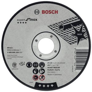 Bosch tarcza T41 125/2,0/22 INOX B (2608600094)