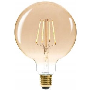 Διακοσμητικός λαμπτήρας από γυαλί Atmosphera AMBREE LED, G125 4W, κεχριμπαρένιο χρώμα 13429487 3560238393185