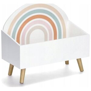 Zeller Skrzynia na zabawki RAINBOW, MDf + sosna