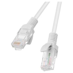 Lanberg RJ-45/RJ-45 kat.5e Szary 0.25m (PCF5-10CC-0025-S)