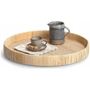 Διακοσμητικός δίσκος Zeller RATTAN, Ø 40 cm, ZELLER 13430009 4003368251714