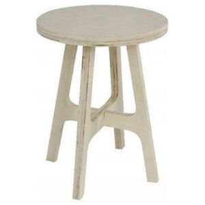TODAY Ξύλινο σκαμπό Simplicity, Ø 38 cm 13430429 3574641610425