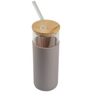 Μπουκάλι Homea Glass με κάλυμμα σιλικόνης, 0,5l 13430463 3574380625094