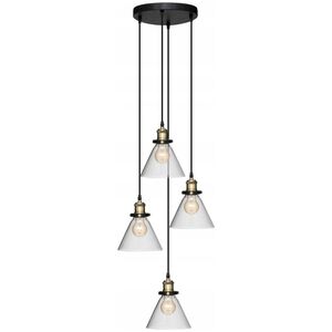 Επιτραπέζιο φωτιστικό Atmosphera Alak industrial, 4φωτο, Ø 18 cm 13430595 3560232579370