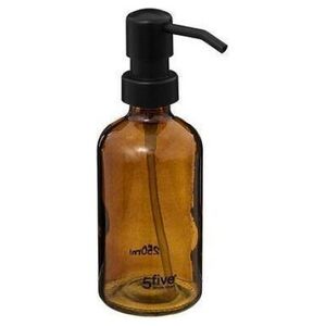 Dozownik do mydła 5five Dozownik na mydło w płynie, szkło, 250 ml