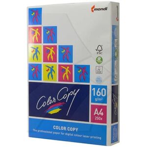 Color Copy Papier kserograficzny Color copy, A4, 160 g/m2, biały, 250 arkusza, spec. do kolorowych laser.