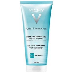 Vichy Purete Thermale Odświeżający żel do mycia twarzy i oczu z niacynamidem 200ml