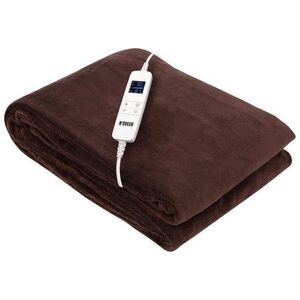 Noveen EB655 Koc elektryczny super miękki 130x180 cm brązowy