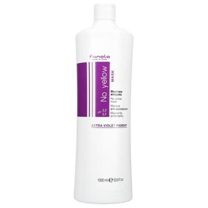 Fanola Maska niwelująca żółty odcień do włosów rozjaśnianych i blond No Yellow Mask 1000ml