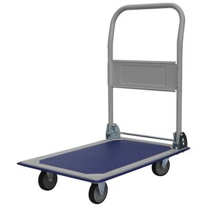 EXPRESS ΠΛΑΤΦΟΡΜΑ ΜΕΤΑΛΛΙΚΗ 150 KG - 735Χ475 - 4 ΤΡΟΧΟΙ TPR Φ 100 mm 631425 έως 12 άτοκες δόσεις