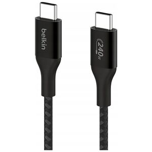 Kabel USB Belkin USB-C - USB-C 2 m Czarny (CAB015bt2MBK)