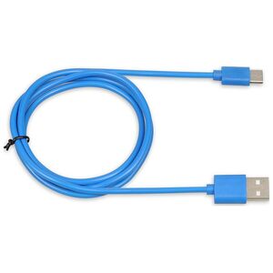 Kabel USB iBOX USB-A - USB-C 1 m Niebieski (IKUMTCB)