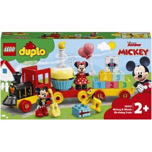 LEGO Duplo Disney Urodzinowy pociąg myszek Miki i Minnie (10941)