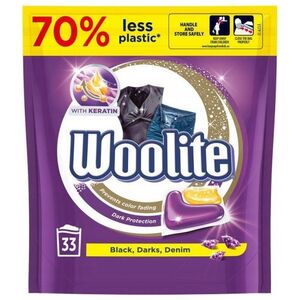 Woolite WOOLITE kapsułki do prania czerń,ciemne,jeans 33szt