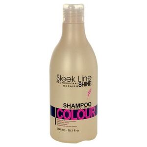Stapiz Sleek Line Colour Shampoo Szampon z jedwabiem do włosów farbowanych 300ml