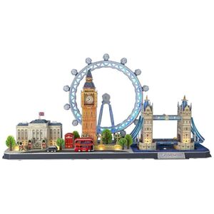 Cubic Fun CUBIC FUN PUZZLE 3D CITYLINE LONDYN LED (L532h)