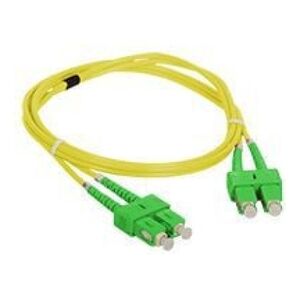 Alantec FO Patch cord SC/APC-SC/APC duplex SM 9/125 1.0m (FOC-SCASCA-9SMD-1)