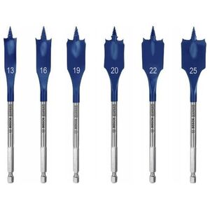 Wiertło Bosch Bosch Powertools SELFCUT flat milling drill bit 6 pieces 13-25 - 2608900333 EXPERT RANGE