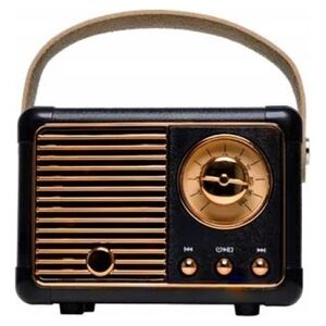 Głośnik Denver Denver BTP-203B Mini BT-Lautsprecher Retro-Design schwarz