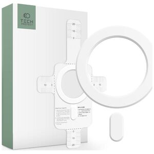 Tech-Protect Pierścień MagSafe Tech-Protect Magmat Magsafe Universal Magnetic Ring White