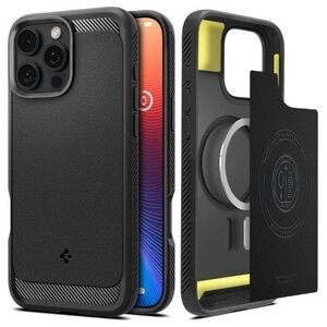 Spigen Spigen Rugged Armor iPhone 16 Pro         czarny/black matte ACS08115