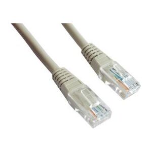Gembird patch cord RJ45, kat. 5e, UTP, 1m, czarny (PP12-1M/BK)