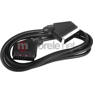 Kabel Natec Scart - Scart 1.8m czarny (NKA0355)
