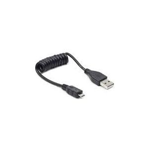 Kabel USB Gembird USB-A - microUSB 0.6 m Czarny (CC-MUSB2C-AMBM-0.6M)