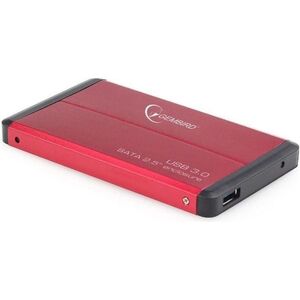 Kieszeń Gembird 2.5" SATA - USB 3.0 Czerwona (EE2-U3S-2-R)