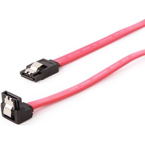 Gembird SATA - SATA, 0.5m, Czerwony (CC-SATAM-DATA90)