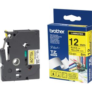 Brother Brother Tapes TC101 12mm colorless/black - TC101