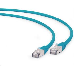 Gembird RJ-45/RJ-45 kat.6a S/FTP Zielony 1m (PP6A-LSZHCU-G-1M)