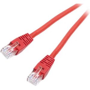 Gembird RJ-45/RJ-45, kat. 6, U/UTP, 5m, czerwony (PP6U-5M/R)