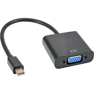 Adapter AV Akyga DisplayPort Mini - D-Sub (VGA) czarny (AK-AD-39)