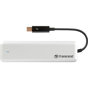 Dysk zewnętrzny SSD Transcend JetDrive 825 480GB Srebrny (TS480GJDM825)