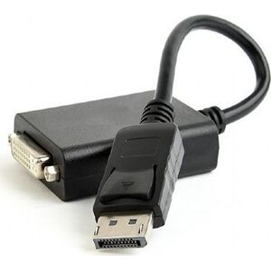 Adapter AV Gembird DisplayPort - DVI-I czarny (A-DPM-DVIF-03)
