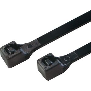 Organizer LogiLink Opaska zaciskowa Czarny 100 sztuk  (KAB0041B)