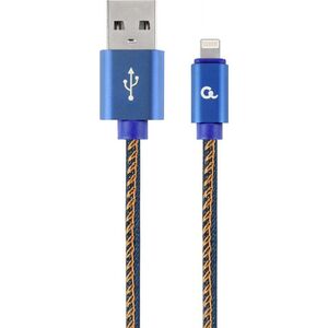 Kabel USB Gembird USB-A - Lightning 2 m Niebieski (CC-USB2J-AMLM-2M-BL)