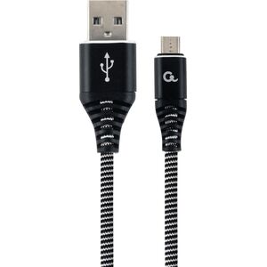 Kabel USB Gembird USB-A - microUSB 2 m Czarny (CC-USB2B-AMmBM-2M-BW)