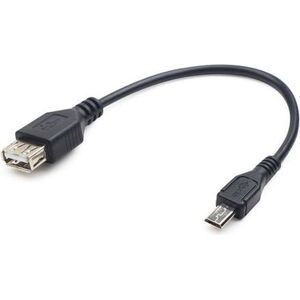 Adapter USB Gembird Czarny  (A-OTG-AFBM-03)